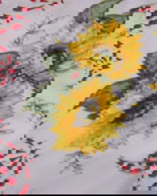 Nou mileu brodat 42 cm