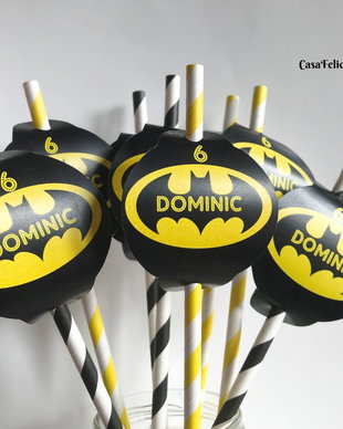 Paie decorate Batman