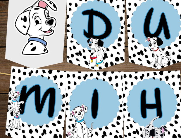 Coif 101 dalmatieni personalizat