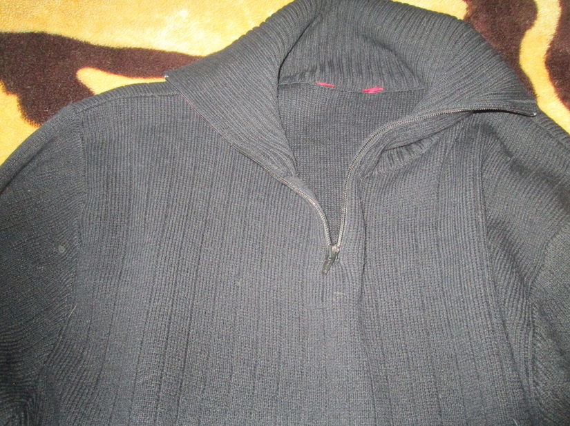 pulover negru barbati XXL