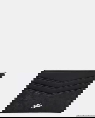 Lacoste carcasa din piele culoarea negru, NH5056OI