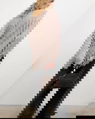 Answear.LAB pulover de lana culoarea bej