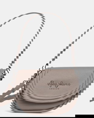 Pepe Jeans poșetă culoarea gri, PL0300006