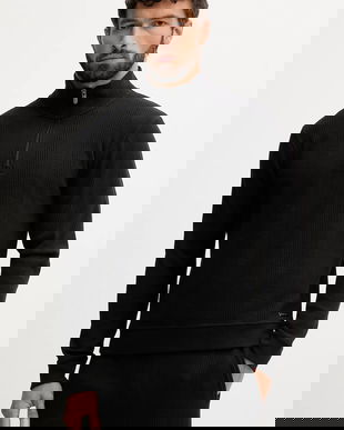 BOSS bluză culoarea bleumarin, uni, 50545597