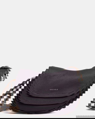 Coccinelle geantă de piele RAQUEL culoarea violet, E1.SQ0.15.03.01