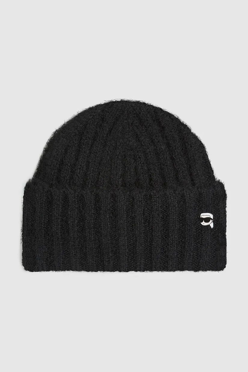Karl Lagerfeld căciulă culoarea negru, A4W33108