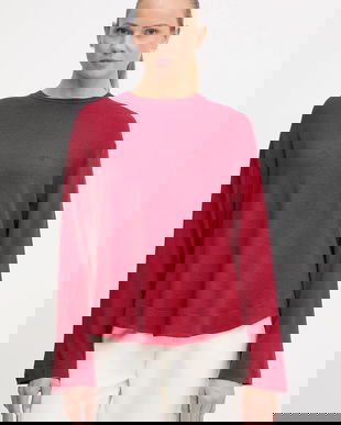 BOSS bluză lounge culoarea bordo, uni, 50535769