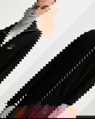 Karl Lagerfeld Jeans cardigan din amestec de lână culoarea negru, A4M18031