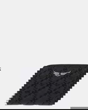 ZADIG&VOLTAIRE portofel de piele culoarea negru, LWSG03698