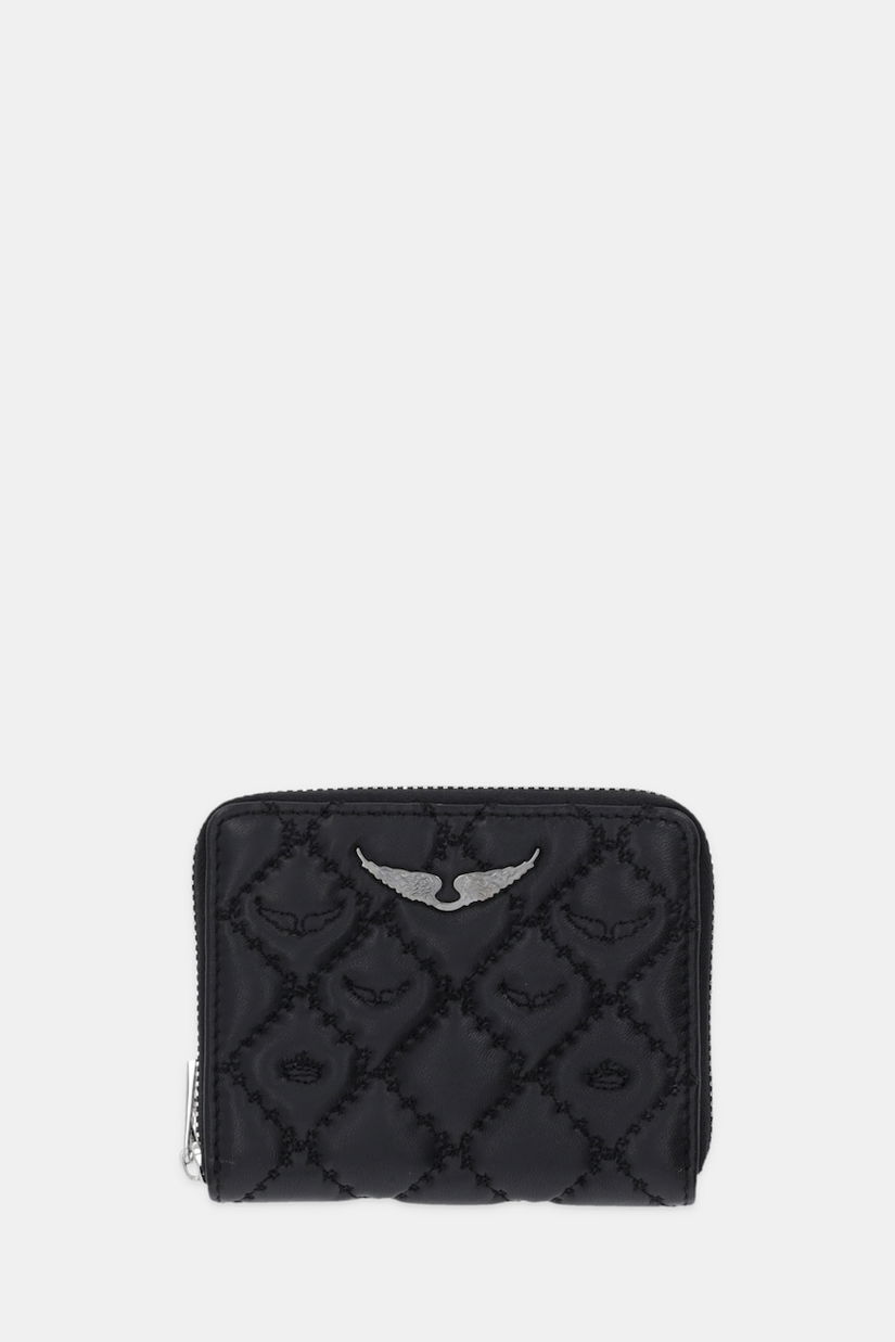 ZADIG&VOLTAIRE portofel de piele culoarea negru, LWSG03698