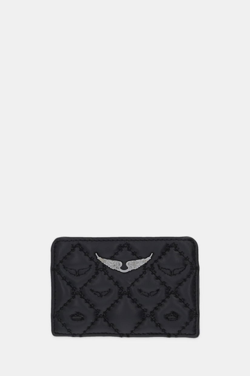 ZADIG&VOLTAIRE carcasă din piele culoarea negru, LWSG03689