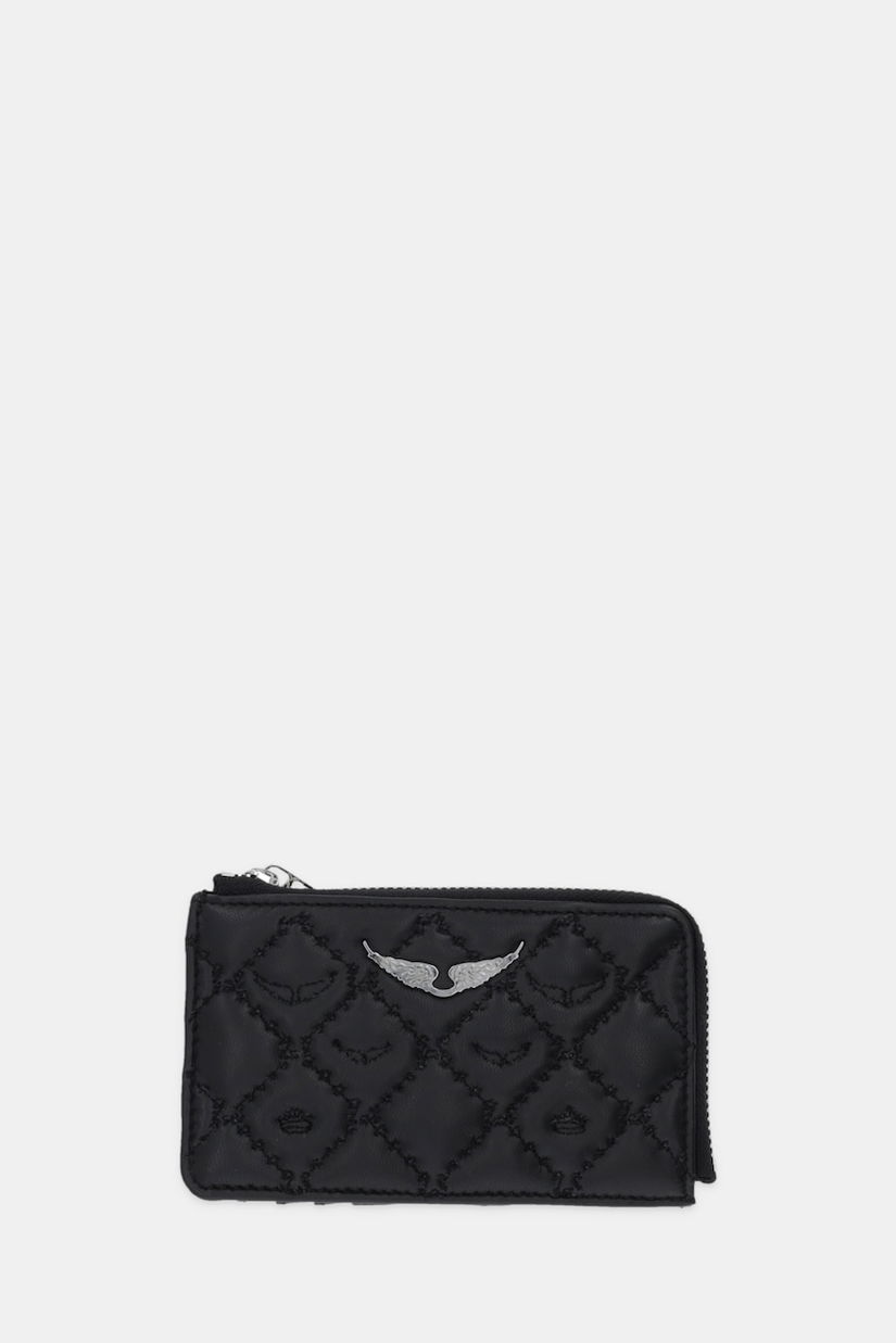 ZADIG&VOLTAIRE carcasă din piele culoarea negru, LWSG03680