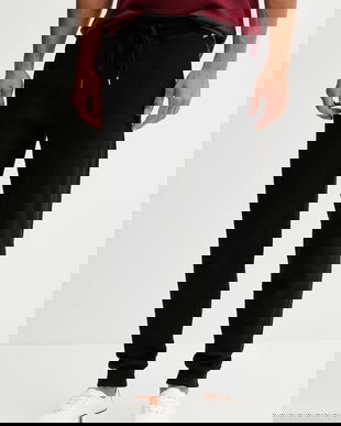 BOSS pantaloni de lounge culoarea negru, uni, 50540577