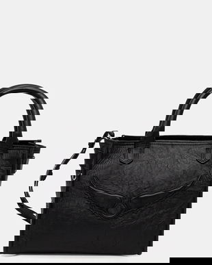 ZADIG&VOLTAIRE poșetă de piele culoarea negru, LWBA04144