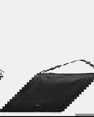 Coccinelle poșetă de piele ELINOR culoarea negru, E1.TL5.12.01.01