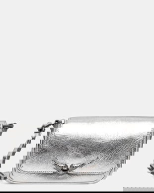 ZADIG&VOLTAIRE poșetă culoarea argintiu, LWBA04042