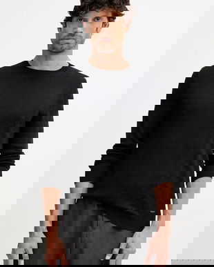 Joop! pulover culoarea negru, light, 30047704