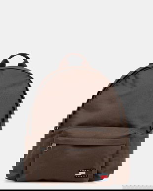 Tommy Jeans rucsac culoarea maro, mare, uni, AM0AM13726