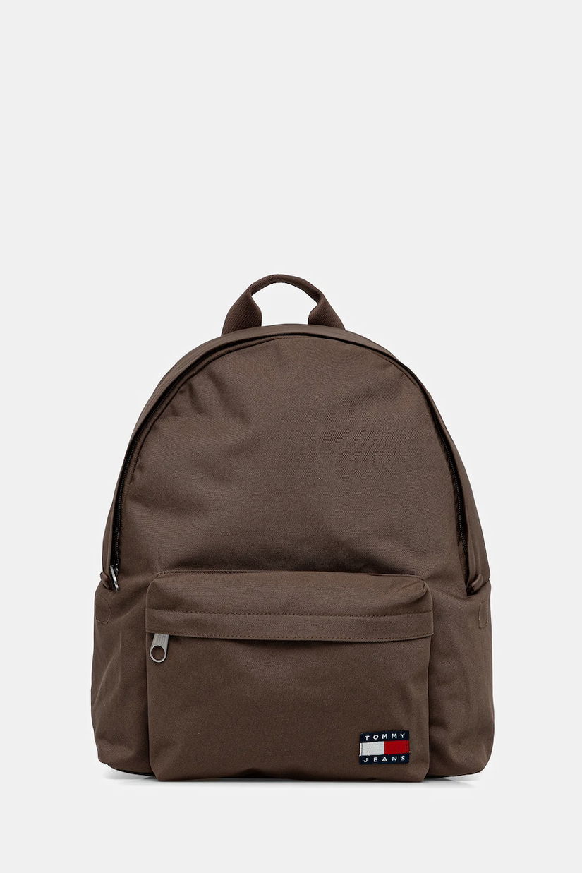 Tommy Jeans rucsac culoarea maro, mare, uni, AM0AM13726