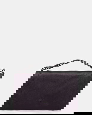 Coccinelle poșetă de piele ELINOR culoarea violet, E1.TL5.12.02.01