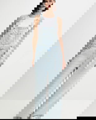 Pepe Jeans salopete din denim PL2300001