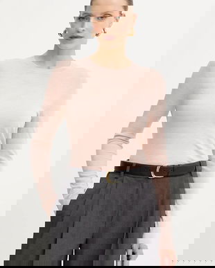 BOSS pulover de lână culoarea roz, light, 50544987