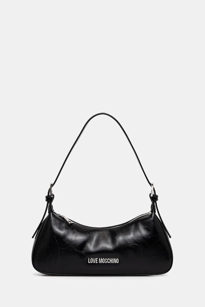 Love Moschino poșetă culoarea negru, JC4390PP0NKP000A