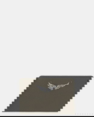 ZADIG&VOLTAIRE carcasă din piele culoarea negru, LWSG00001