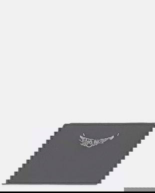 ZADIG&VOLTAIRE carcasă din piele culoarea negru, LWSG00001