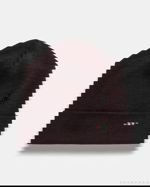 Smartwool beanie cu doua fete Thermal Merino Reversible culoarea portocaliu, de lana, din tesatura neteda, SW0SW956