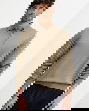 BOSS pulover de lana culoarea bordo, light