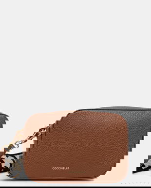 Coccinelle poșetă de piele culoarea negru, E5 MN5 55 I1 01