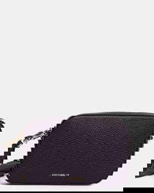 Coccinelle poșetă de piele culoarea negru, E5 MN5 55 I1 01