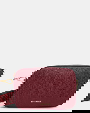 Coccinelle poșetă de piele culoarea negru, E5 MN5 55 I1 01