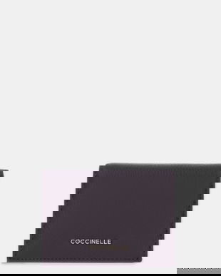 Coccinelle portofel de piele culoarea negru, E2 MW5 17 21 01