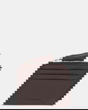 Coccinelle portofel de piele culoarea negru, E2 MU0 12 89 01