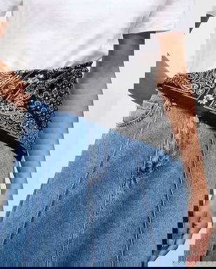 Answear.LAB esarfa de matase culoarea negru, modelator