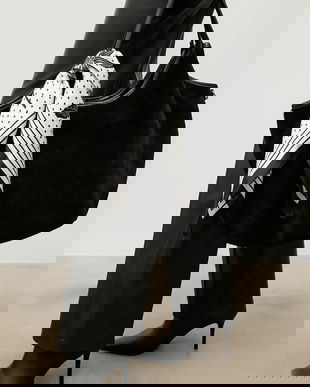 Answear.LAB esarfa de matase culoarea alb, modelator