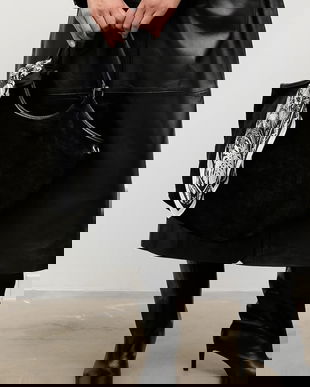 Answear.LAB esarfa de matase culoarea negru, modelator