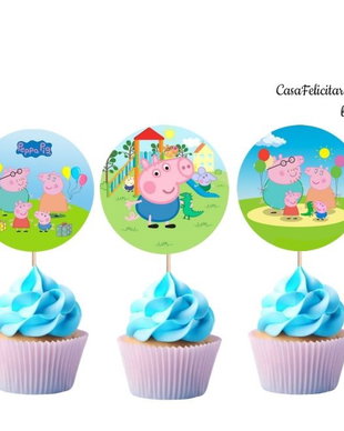 Toppere Peppa pig/Propsuri Peppa pig