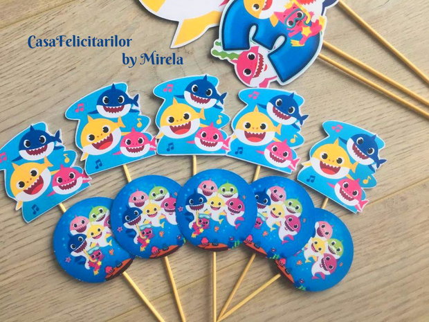 Decoratiuni petrecere Baby shark
