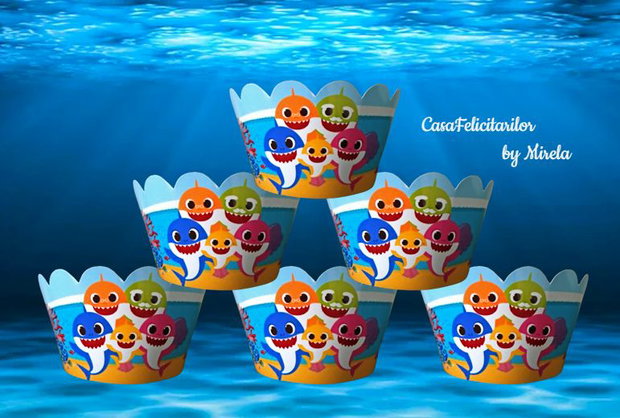 Decoratiuni petrecere Baby shark