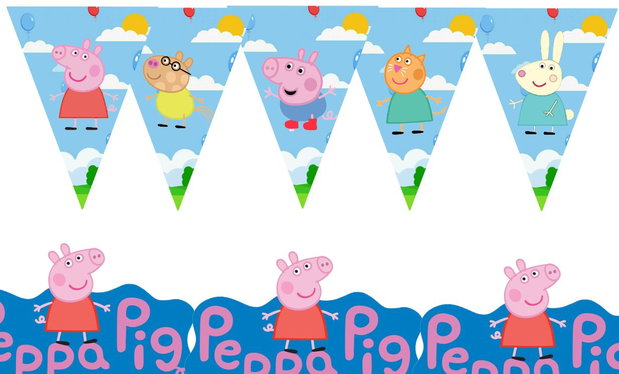 Ghirlanda decorativa Peppa pig