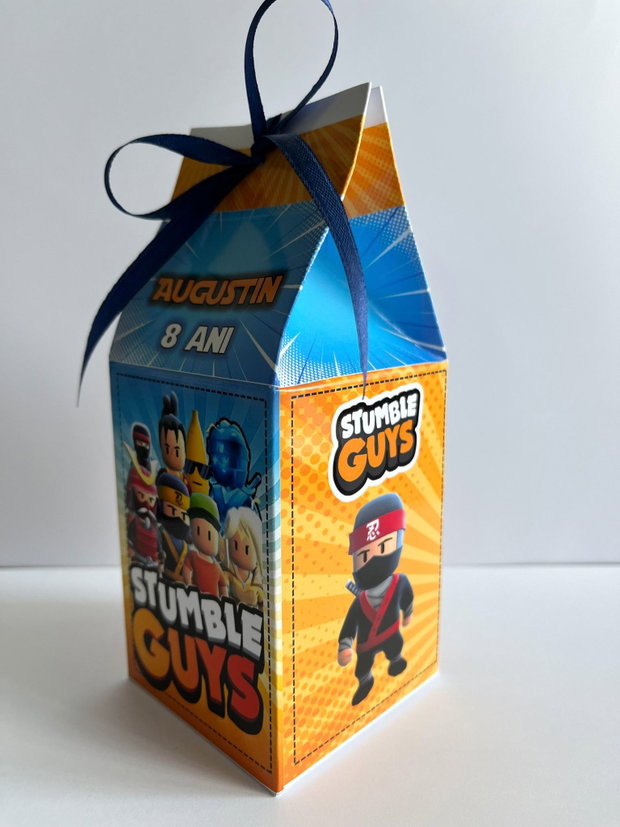 Cutii dulciuri Stumble Guys personalizate