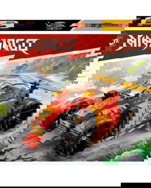 Lego Ninjago. Masina de curse EVO ninja a lui Kai