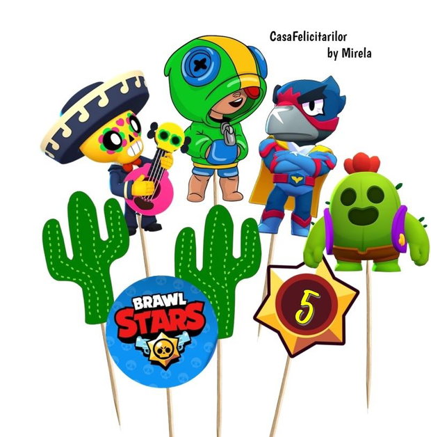 Cutii dulciuri Brawl Stars