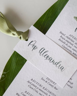 Place card Safari