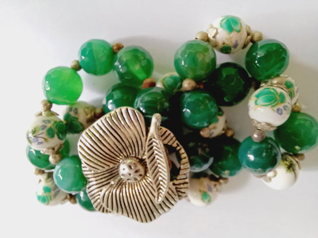 Green - Agate - Ceramica Flori
