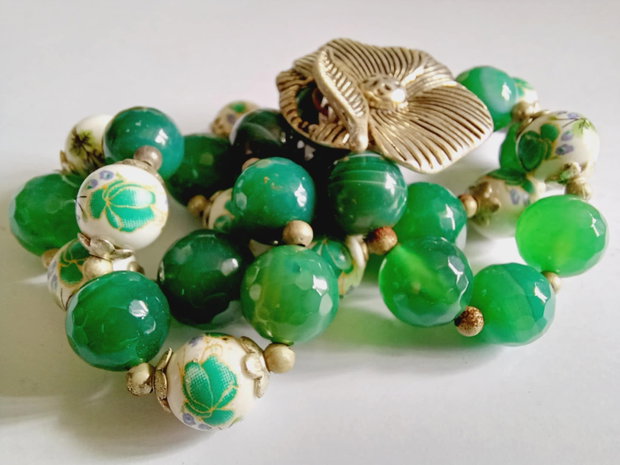 Green - Agate - Ceramica Flori