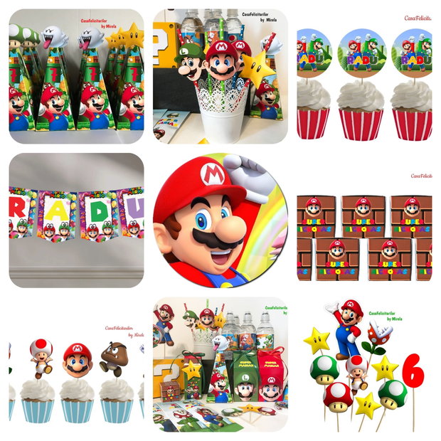 Petrecere aniversara Super Mario